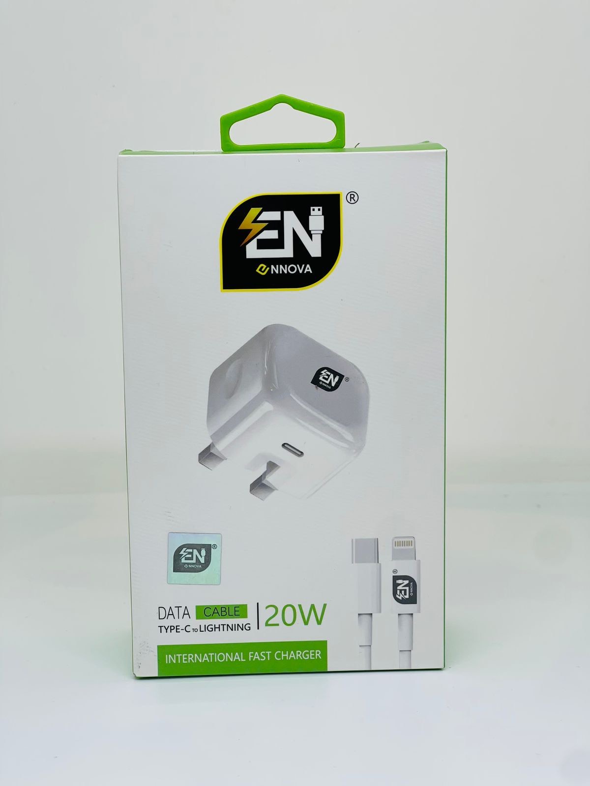 ENNOVA 20W Wall Charger with Type-C to Lightning Cable