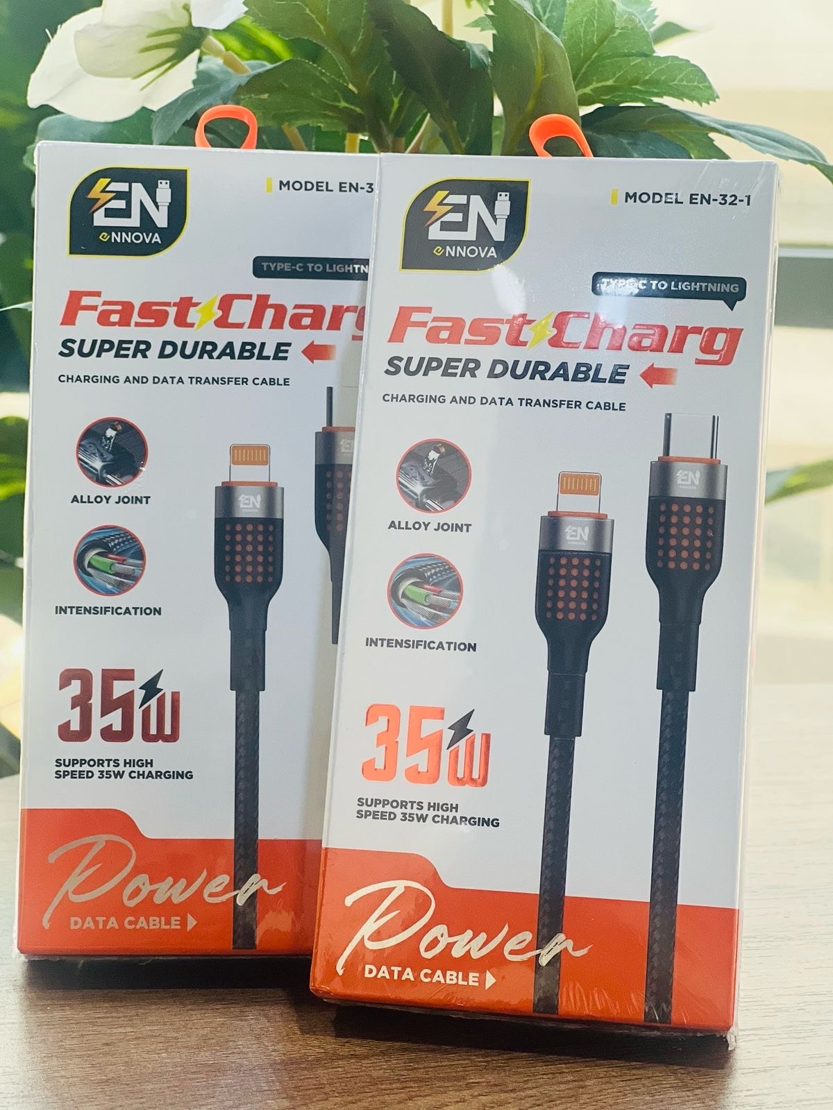 ENNOVA Super Durable Type-C to Lightning Power Cables